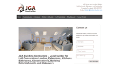 Desktop Screenshot of jgaconstruction.com